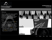 Tablet Screenshot of alpinestudio.com